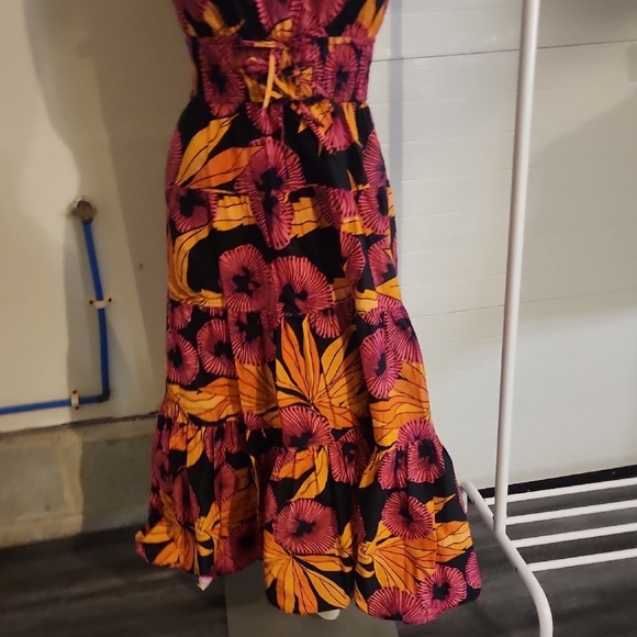 Derek Lam 10 Crosby Fatima Floral Cotton Midi Dress Size 0 $550 - Picture 7 of 8